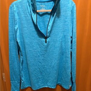 Torrid Active Vibrant Blue Zip Pullover
